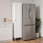 Despensa Gloria de MDP Color Blanco de 210.5 cm con Puerta Alta