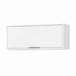 Gabinete Aéreo Gloria de MDP Color Blanco de 80 cm con Puerta Abatible para Cocina