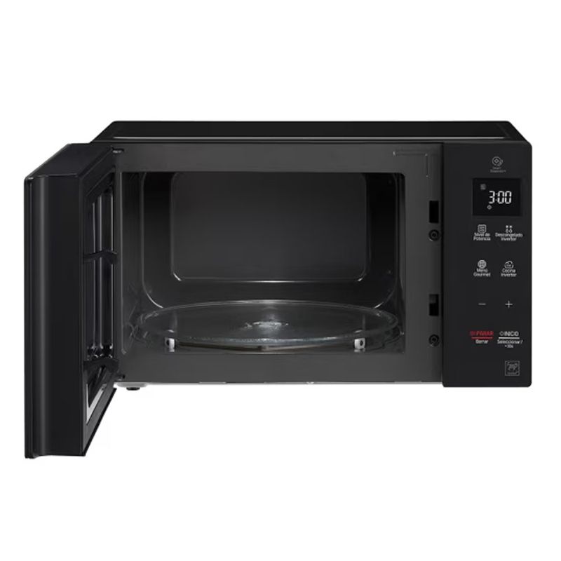Microondas NeoChef Smart Inverter de 1.5 Pie³ con EasyClean Color Negro
