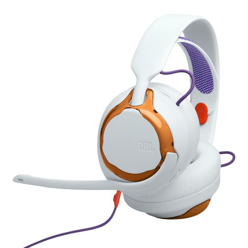 Audífonos JBL Quantum 50C Alámbricos In Ear para Gaming Color Blanco
