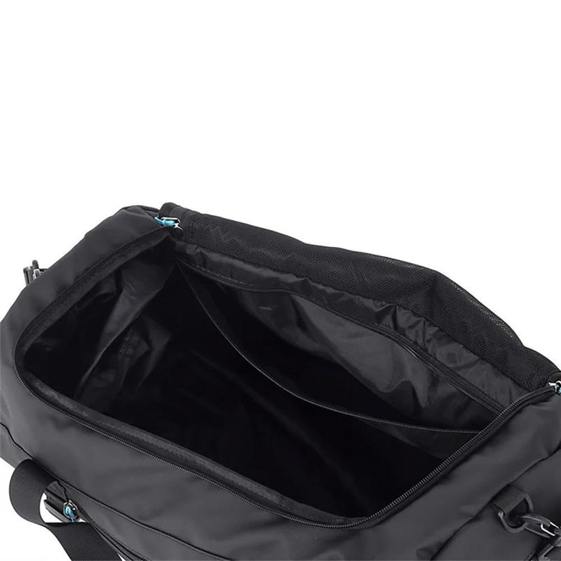 Maletín Deportivo Molvu Entreno Mediano para Gimnasio y Viaje Color Negro