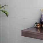 Muro Cerámico Nápoli Acabado Brillante de 20 x 20 cm Color Blanco