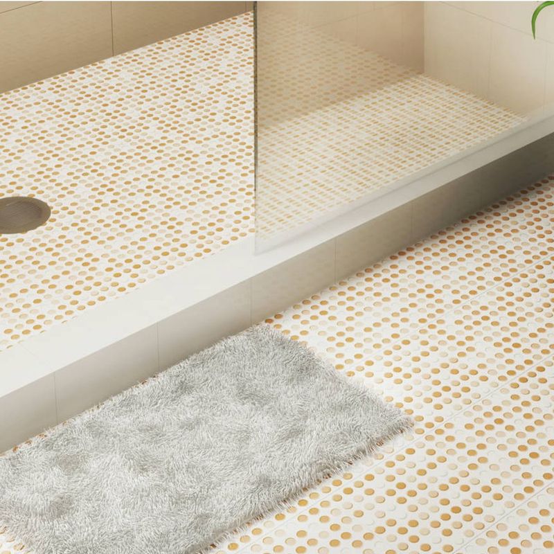 Piso Cerámico Mykonos Acabado Brillante de 20 x 20 cm Color Beige