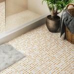 Piso Cerámico Mykonos Acabado Brillante de 20 x 20 cm Color Beige