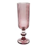 Copa de Vidrio para Champagne con Relieve de 5.4 oz - Colores Surtidos