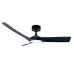 Ventilador de Techo con Luz LED Aruba de 3 Aspas Color Negro 44 Plg