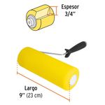 Rodillo de Esponja para Superficie Rugosa de 3/4 x 9 Plg