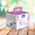 Tetina Natural Feeling 6M + Flujo Papilla - Chicco