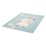 Alfombra Infantil Diseño Osita y Cometa de 120 x 170 Cm