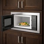 Microondas Empotrable de 1.1 Pie³ con Trim Kit Color Negro