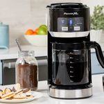 Cafetera Dual Brew 14 Tazas o Taza Individual con Filtro Reutilizable Color Negro