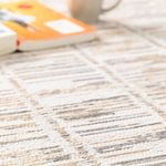 Alfombra Decorativa Eclipse Beige de 120 x 170 Cm