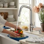 Grifo de Cocina Sena Pull Down Monocontrol 8 plg Color Cromo