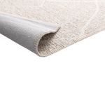 Alfombra Decorativa Nomad Beige 160 x 230 Cm
