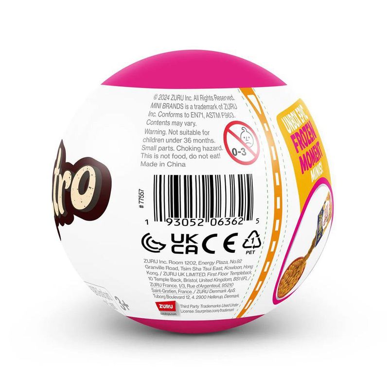 Capsula Sorpresa Coleccionable Mini Brands Comida Retro