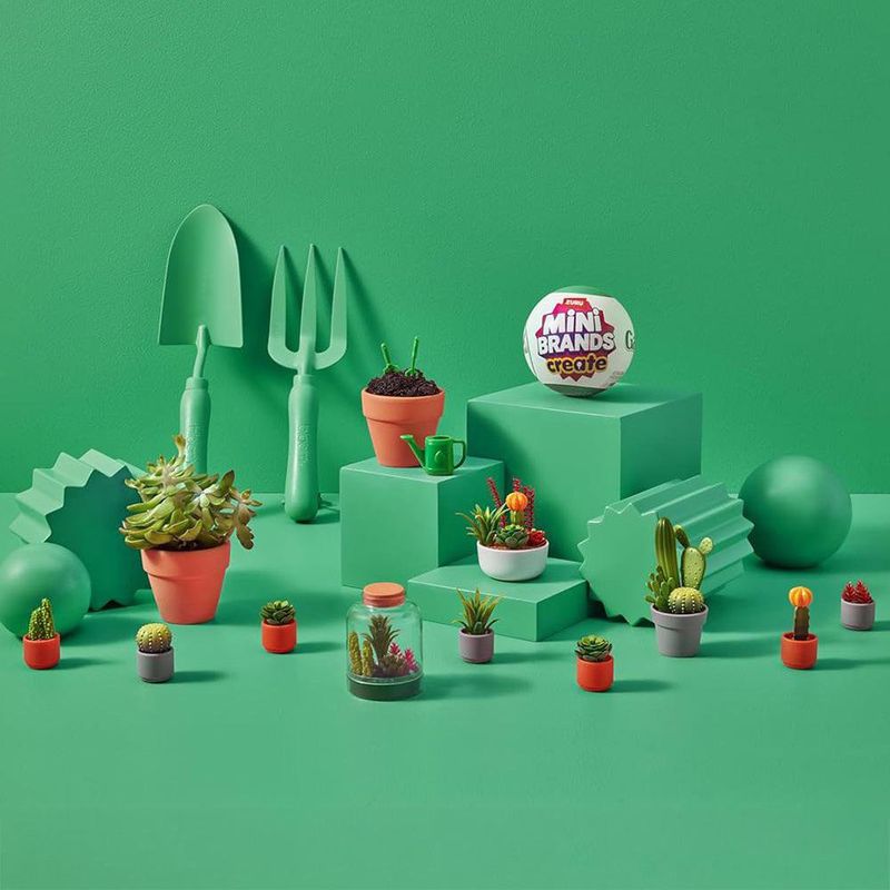 Cápsulas Coleccionables Mini Brands Create Garden Mini Jardín Surtido