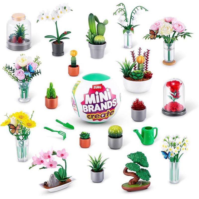Cápsulas Coleccionables Mini Brands Create Garden Mini Jardín Surtido