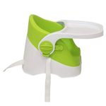 Asiento Elevador para Bebé Upper con Respaldo Alto y Cinturón Color Verde