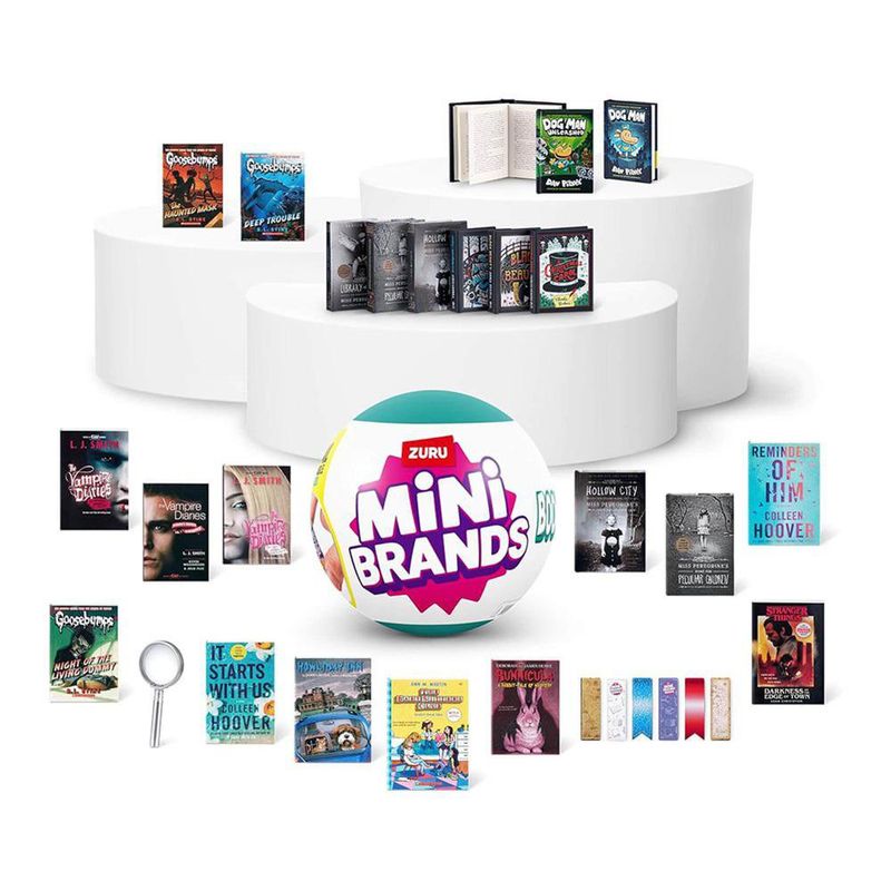 Cápsulas Coleccionables Mini Brands Books Libros en Miniatura Surtido