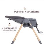 Silla de Comer para Bebé Polly Essential Color Gris