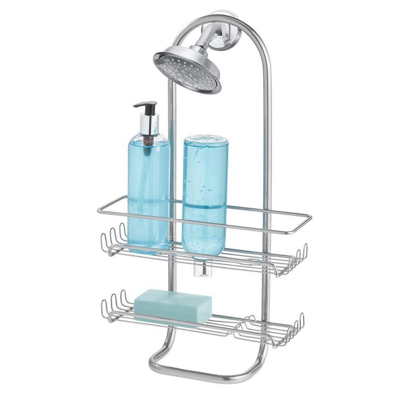 Organizador de Ducha Classico Jumbo Colgante de Metal Cromado