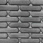 Malla Decorativa Clay de 30 x 30 cm Color Gris