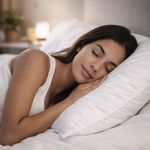 Set de 2 Almohadas Standard Alternative Down Firmeza Suave Color Blanco