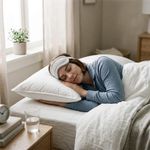 Set de 2 Almohadas Standard Alternative Down Firmeza Suave Color Blanco