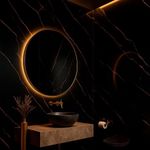 Porcelanato tipo Mármol Dart Gold Black 60 x 120 cm