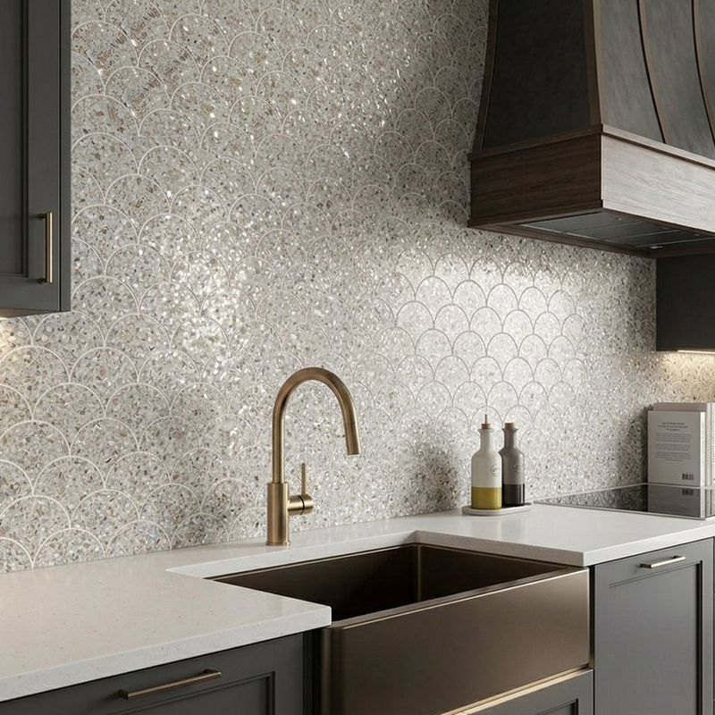 Malla Decorativa Capri de 29 x 36 cm Color Blanco