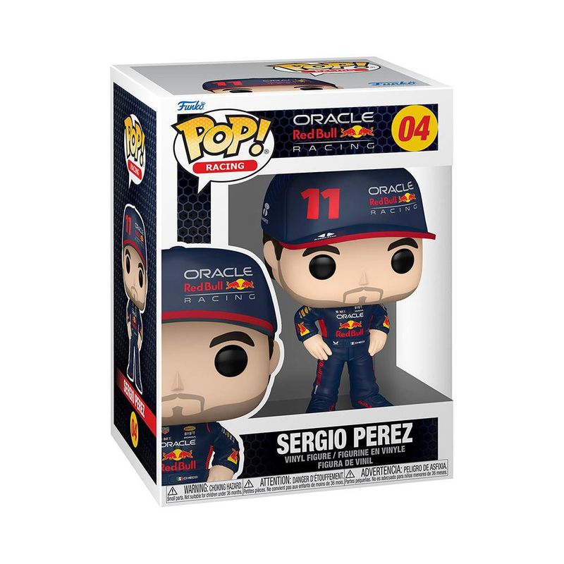 Funko Pop Racing Sergio Pérez Red Bull Figura de Vinilo Coleccionable #04