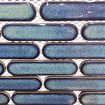 Malla Decorativa Clay de 30 x 30 cm Color Azul