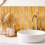 Malla Decorativa Bamboo de 21 x 31 cm Color Amarillo