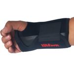 Muñequera Wilson para Túnel Carpiano con Soporte para Mano Derecha Color Negro