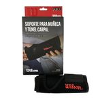 Muñequera Wilson para Túnel Carpiano con Soporte para Mano Derecha Color Negro