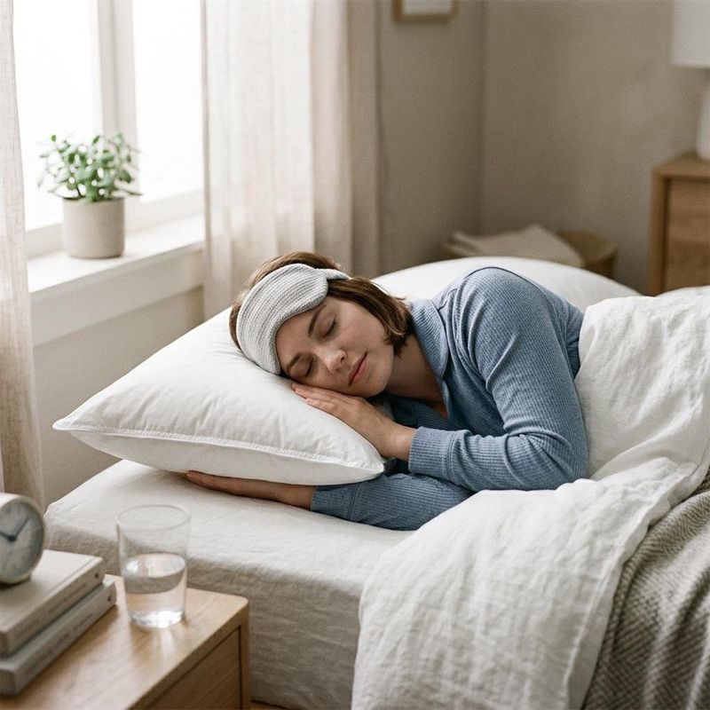 Almohada King Alternative Down Firmeza Suave Color Blanco