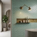Malla Decorativa Clay de 30 x 30 cm Color Verde