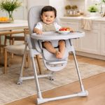 Silla de Comer para Bebé Polly Armonia Gris