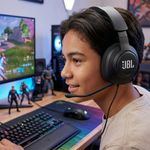 Audífonos JBL Quantum 100M2 Alámbricos Over-Ear para Gaming Color Negro