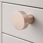 Halador de Perilla Color Níquel de 34 mm