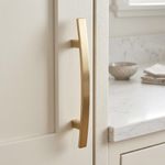 Halador de Barra de 167 mm Acabado Dorado