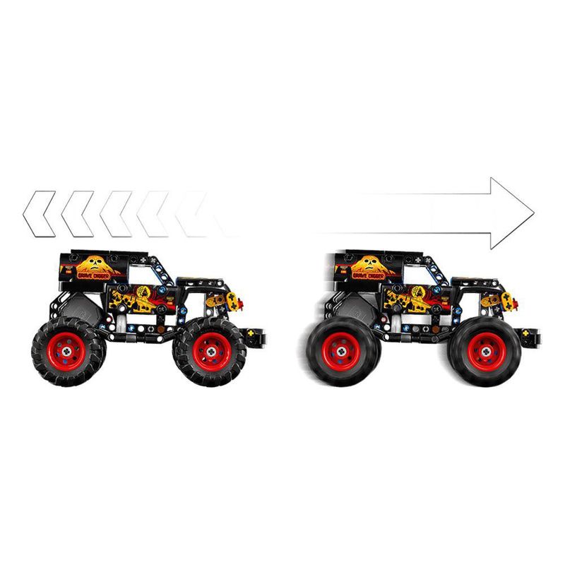 LEGO Technic Monster Jam Grave Digger Fuego y Hielo