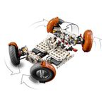 LEGO Technic Vehículo LRV de Exploración Lunar NASA Apolo 1913 Piezas