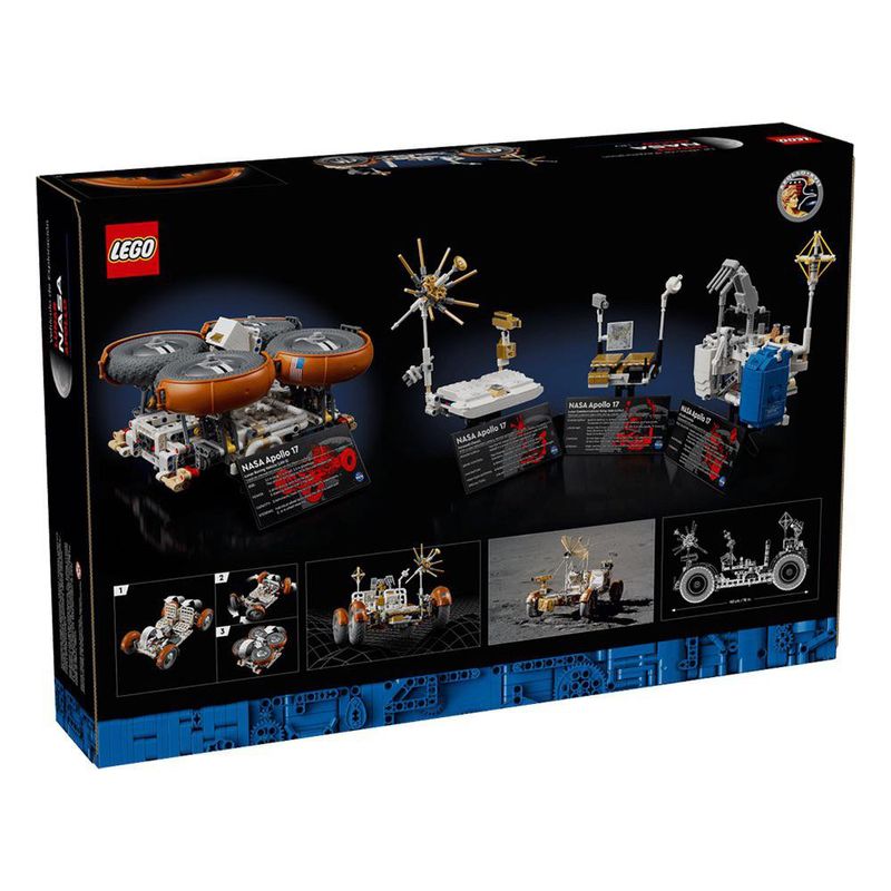 LEGO Technic Vehículo LRV de Exploración Lunar NASA Apolo 1913 Piezas