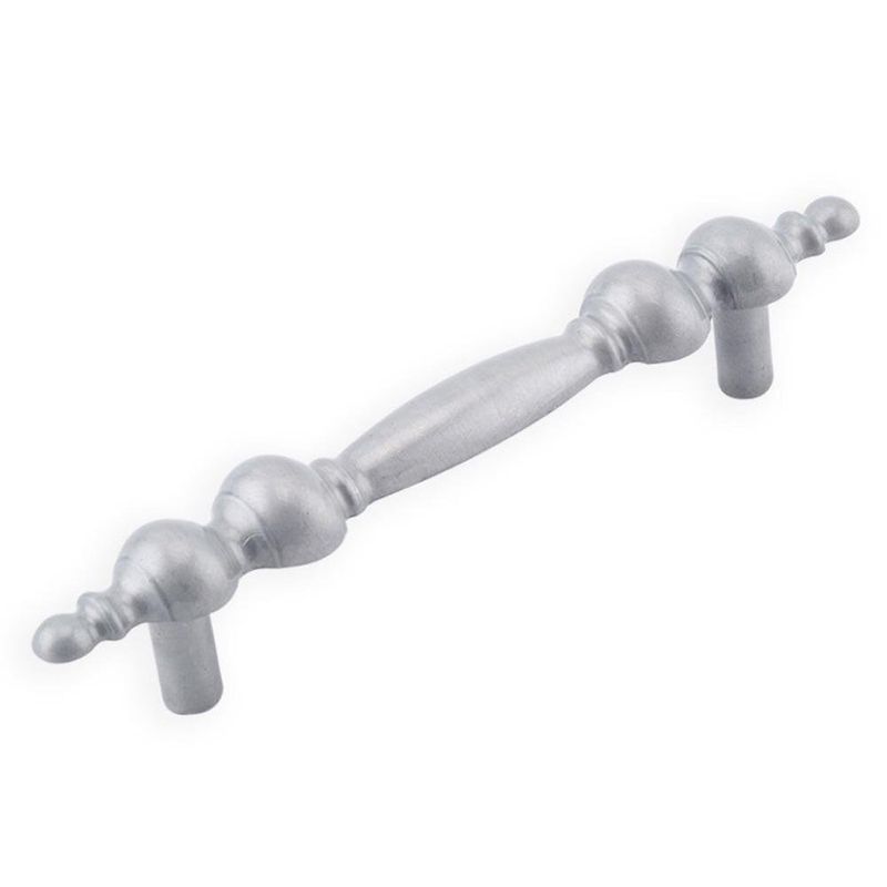 Halador de Barra Persa de 76 mm Acabado Níquel