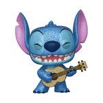 Funko Pop Disney Lilo & Stitch Stitch con Ukulele Figura Exclusiva de Vinilo #1044