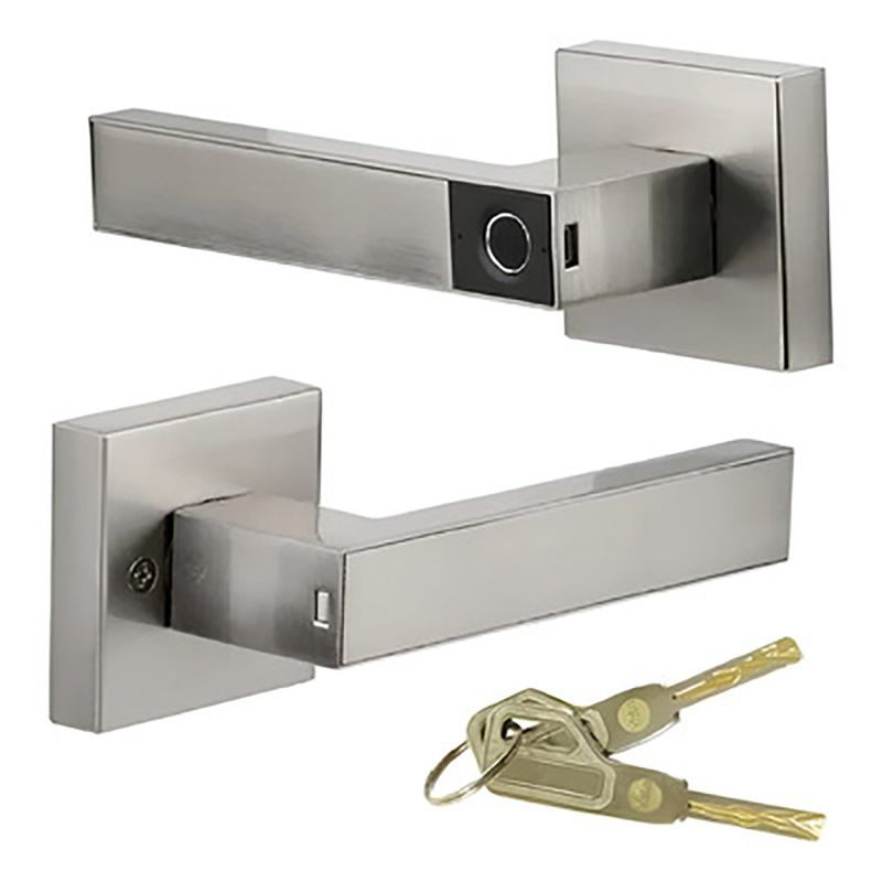 Manija Biométrica Color Cromo