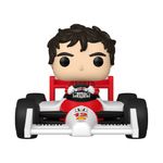 Funko Pop Rides Ayrton Senna McLaren Figura Coleccionable con Vehículo de Vinilo #12