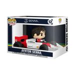 Funko Pop Rides Ayrton Senna McLaren Figura Coleccionable con Vehículo de Vinilo #12