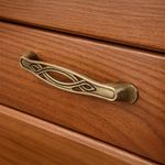 Halador de Barra de 128 mm Acabado Latón Envejecido